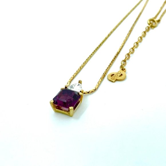 Dior Gold Gold Plated necklace - Picture 1 of 10